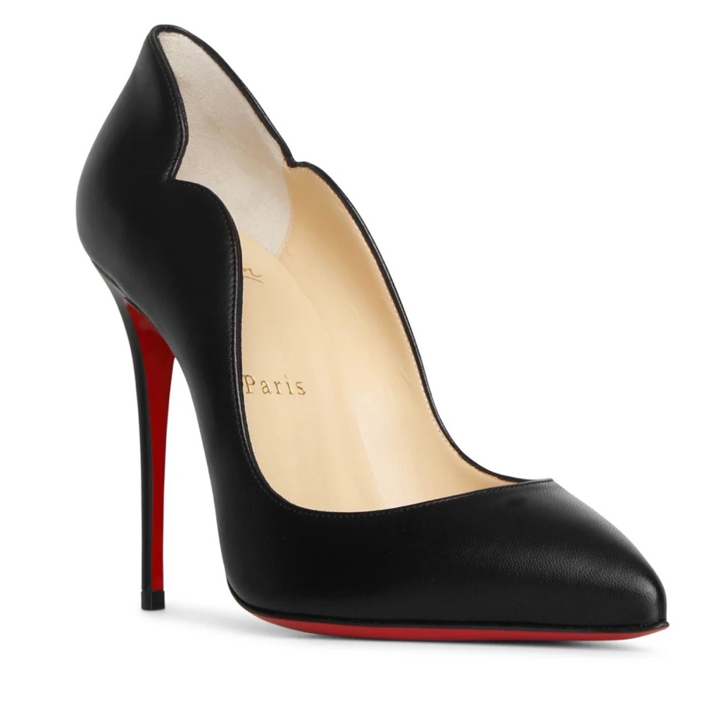 EUC Christian Louboutin Hot Chick Nappa Leather pumps - Picture 7 of 11
